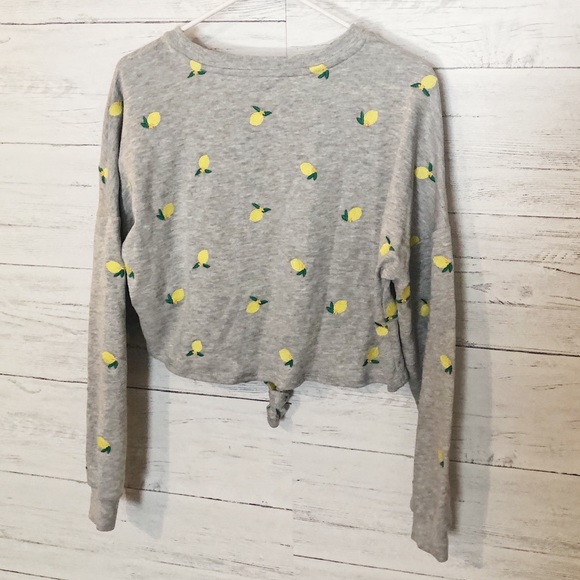 Nordstrom embroidered lemon 🍋 sweater - Picture 5 of 6
